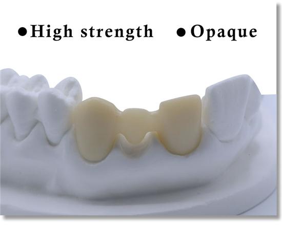 HT White Zirconia Block  Sirona System 5 Pieces